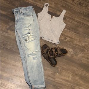 Super cute American Eagle Jeans!! Size 2